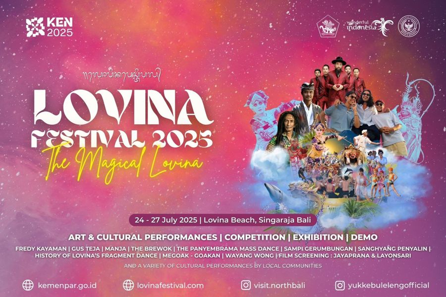 Lovina Festival 2025 — The Magical Lovina poster